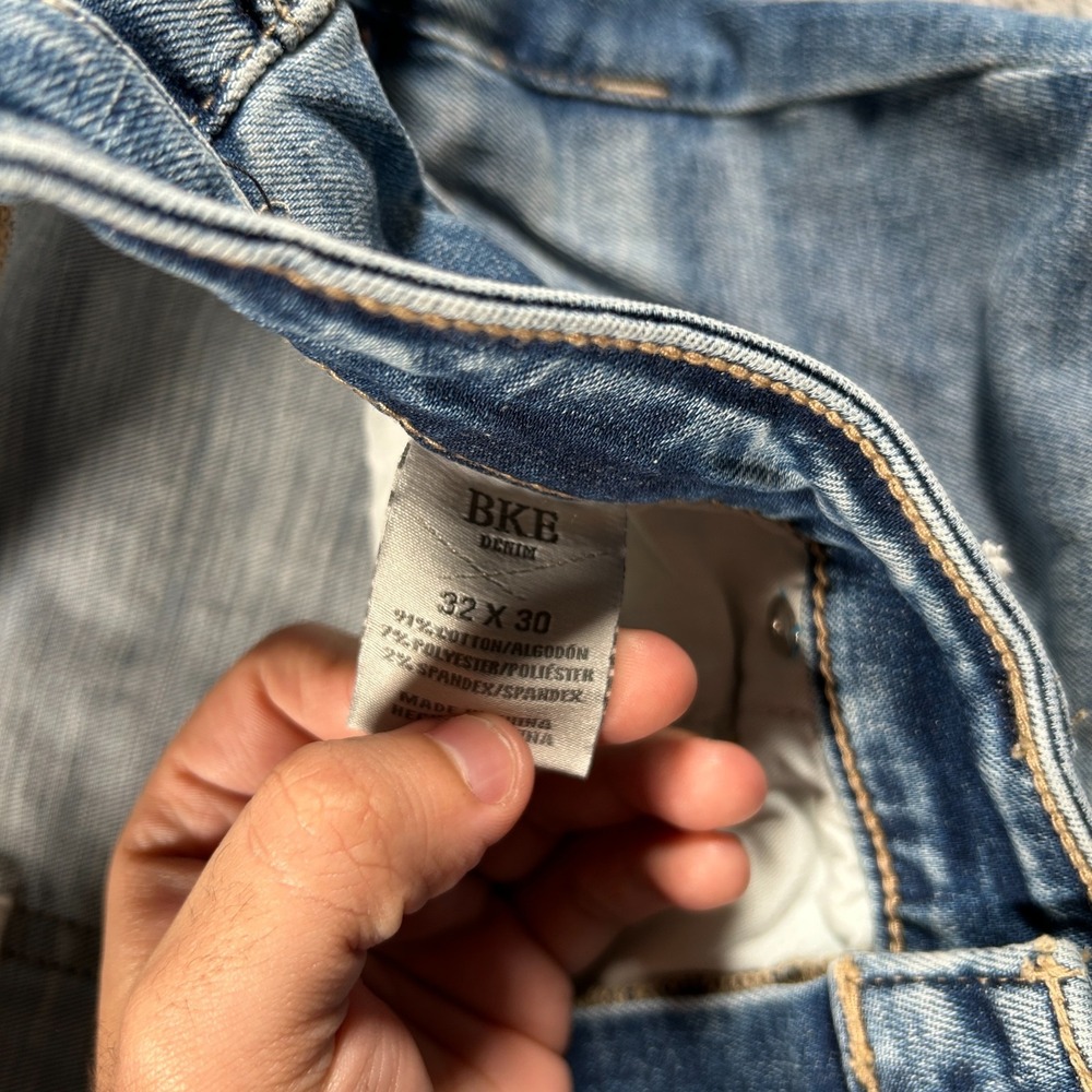 Buckle Light Blue Bootcut Denim Jeans - Picture 7 of 10
